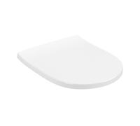 Villeroy & Boch O.novo - Abattant de WC, SoftClosing, QuickRelease, blanc alpin 8M82S101