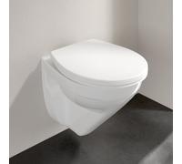 Villeroy & Boch O.novo Cuvette suspendue compacte avec DirectFlush, version courte, 7667HR01, Compact