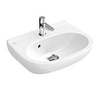 Villeroy & Boch O.Novo Lave-mains 536037R1 Compact, 36x27.5cm, blanc c-plus, sans trop-plein
