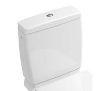 Villeroy & Boch O.novo - Réservoir de chasse d’eau pour WC à poser, alimentation latérale/arrière, blanc alpin 5788S101