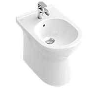 Villeroy & Boch O.Novo Standbidet 546100R1 36x56 cm, c-plus blanc, avec trou pour robinetterie et trop-plein