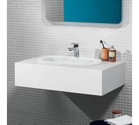 Villeroy & Boch Lavabo O.Novo 416157R1 ovale encastré 56×40,5 cm blanc C-Plus sans trop-plein