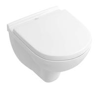 Villeroy & Boch O.novo - WC suspendu Compact, avec abattant SoftClosing, blanc alpin 5688H101