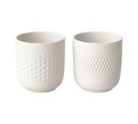 Villeroy & Boch Pack de 2 tasses Manufacture Collier Blanc