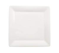Villeroy & Boch Pi Carré Assiette plate, 28x28 cm, Porcelaine Premium, Blanc