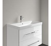 Villeroy & Boch Plan de toilette Avento 415680R1 800 x 470 mm Blanc CeramicPlus Angulaire