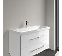 Villeroy & Boch Plan de toilette Avento 4156A501 1000 x 470 mm blanc angulaire