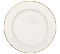 Villeroy & Boch Plat de service Anmut Gold Ø33.5 cm Blanc