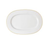 Villeroy & Boch Plat de service Château Septfontaines 28.5x41.5 cm Blanc-or