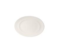 Villeroy & Boch Plat ovale For Me – Porcelaine Premium 41 cm Blanc