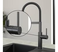 Villeroy & Boch Poignée pour mitigeur de cuisine Steel Expert 2.0, 92808005,