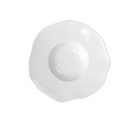 Villeroy & Boch - Pura assiette à pâtes, env. 29 נ29 נ5,5 cm, blanc immaculé, résiste au lave-vaisselle et au micro-ondes, forme fluide, assiette en porcelaine Premium Bone made in Germany