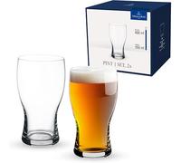 Villeroy & Boch Purismo Beer Pint glass set 2 pcs