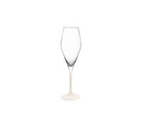 Villeroy & Boch Verres à champagne Manufacture Rock 26 cl, lot de 4, blanc