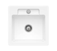 Villeroy & Boch Siluet 50 S Flat Évier de cuisine, 33451FRW,