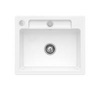 Villeroy & Boch Siluet 60 S Évier de cuisine, 334602R1HL1,