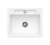 Villeroy & Boch Siluet 60 S Flat Évier de cuisine, 33461FR1,