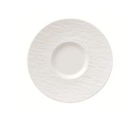 Villeroy & Boch Soucoupe Manufacture Rock Ø15.5 cm Blanc
