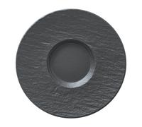 Villeroy & Boch Soucoupe Manufacture Rock Ø15.5 cm Noir