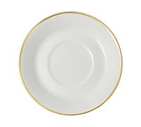 Villeroy & Boch Soucoupe pour tasse à espresso Château Septfontaines Ø12.5 cm Blanc-or
