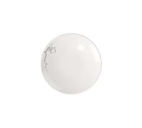 Villeroy & Boch - Statement Lines, Assiette Pour Le Petit-Déjeuner, ⌀21 Cm, Porcelaine Premium, Blanc