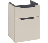 Villeroy & Boch Subway 2.0 armoire 44x35.2x59 cm sous-lavabo suspendu gris A90610VN