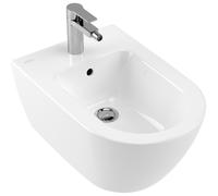 Villeroy & Boch – Bidet suspendu Subway 2.0, 375×565 mm, CeramicPlus, trop-plein, blanc 540000R1