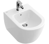 Villeroy & Boch – Bidet suspendu Subway 2.0, 375×565 mm, CeramicPlus, trop-plein, blanc 540000R1