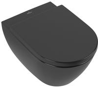 Villeroy & Boch Subway 2.0 cuvette de wc suspendue oui noir mat 5614R0S5