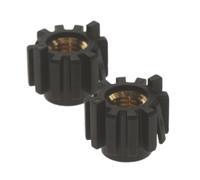 Villeroy & Boch Subway 2.0 Écrou Vario pour abattant WC, set de 2, 92238400,