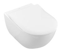 Villeroy & Boch Subway 2.0 ensemble combi-pack avec abattant suspendue sans bride blanc 5614R201