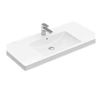 Villeroy & Boch Subway 2.0 lavabo 71758001 80 x 47 cm,blanc, avec trop-plein et trou percé