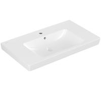 Villeroy & Boch Lavabo Subway 2.0 71758GR1 80 x 47 cm CeramicPlus blanc brillant, trop-plein, 1 trou