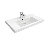 Villeroy & Boch Lavabo Subway 2.0 80×47 cm rectangulaire 1 trou trop-plein blanc brillant 71758G01