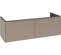 Villeroy & Boch Subway 3.0 armoire sous lavabo, 2 tiroirs, 1272x429x478mm, C56702VM