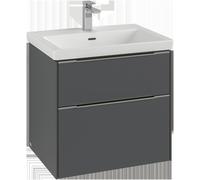 Villeroy & Boch Subway 3.0 armoire sous lavabo, 2 tiroirs, 622x576x478mm, C57602AH