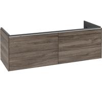 Villeroy & Boch Subway 3.0 armoire sous lavabo, 2 tiroirs, lavabo au centre, 1272x429x478mm, C60100RK