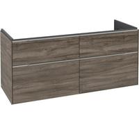 Villeroy & Boch Subway 3.0 armoire sous lavabo, 4 tiroirs, lavabo au centre, 1272x576x478mm, C60200RK