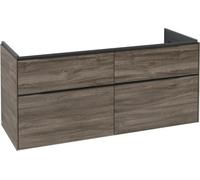 Villeroy & Boch Subway 3.0 armoire sous lavabo, 4 tiroirs, lavabo au centre, 1272x576x478mm, C60201RK