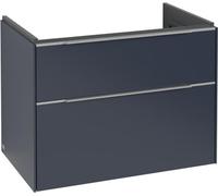 Villeroy & Boch Subway 3.0 armoire sous lavabo, éclairage LED, 2 tiroirs, 772x576x478mm, C574L0VQ