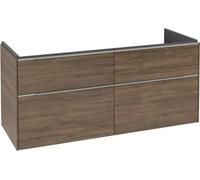 Villeroy & Boch Subway 3.0 armoire sous lavabo, éclairage LED, 4 tiroirs, 1272x576x478mm, C568L0VH