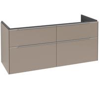 Villeroy & Boch Subway 3.0 armoire sous lavabo, éclairage LED, 4 tiroirs, 1272x576x478mm, C568L0VM