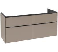 Villeroy & Boch Armoire sous-lavabo Subway 3.0 C602L1VM LED 4 tiroirs 1272x576x478 mm