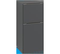 Villeroy & Boch Subway 3.0 Armoires latérales, 1 tiroir et 1 porte butée gauche, 400x860x362mm, C59400AB, Couleur: façade/corps : black oak, poignée : aluminium brillant