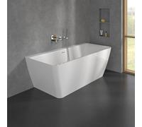 Villeroy & Boch Subway 3.0 Baignoire semi-îlot avec tablier, UBQ180SBW9CS00TV01,