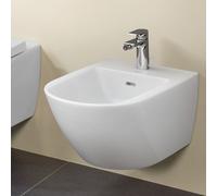 Villeroy & Boch Subway 3.0 - Bidet suspendu 560x375 mm, avec trop-plein, trou pour robinet, blanc alpin 44700001