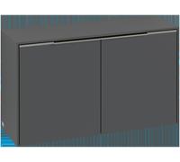 Villeroy & Boch Subway 3.0 Buffet, 2 portes, 728x423x256mm, C60001AA, Couleur: façade/corps : White Oak, poignée : Volcano Black