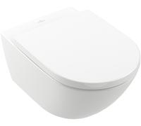 Villeroy & Boch Subway 3.0 ensemble cuvette + abattant suspendue oui blanc brillant 4670TS01