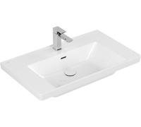 Villeroy und Boch Subway 3. 1930 vasque pour meuble-lavabo 4A7080R1 80x47cm, avec 2000 / avec trop-plein, blanc C-plus