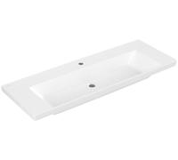 Villeroy & Boch Subway 3.0 lavabo à poser, 1 trou pour robinet, sans trop-plein, non rectifié, 1300x475mm, 4A70D2RW